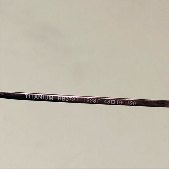 (lot)  Brooks Brothers BB487T 1228T Pink Titanium Glasses/Eyeglasses - Picture 4 of 4